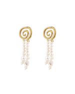 SWEET ESCAPE EARRINGS (18K GOLD PLATED) IMAGE 1