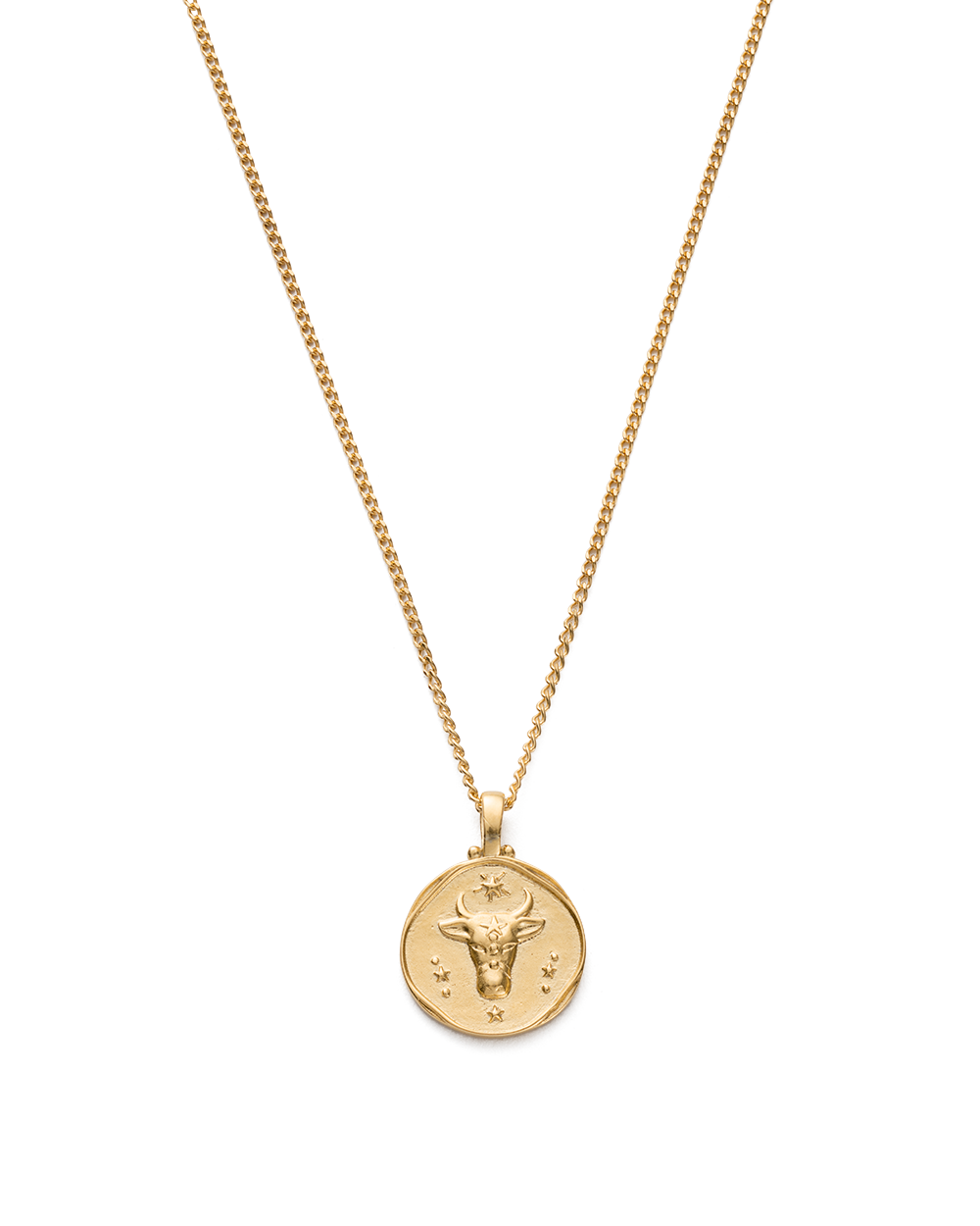 Buy Dainty 14k Solid Gold Taurus Zodiac Necklace, Taurus Symbol Pendant,  Zodiac Solid Gold, Personalized Taurus Zodiac Pendant, Custom Zodiac Online  in India - Etsy