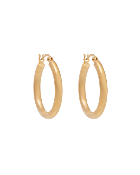 tidal hoops medium 18k gold plated front setweb grande