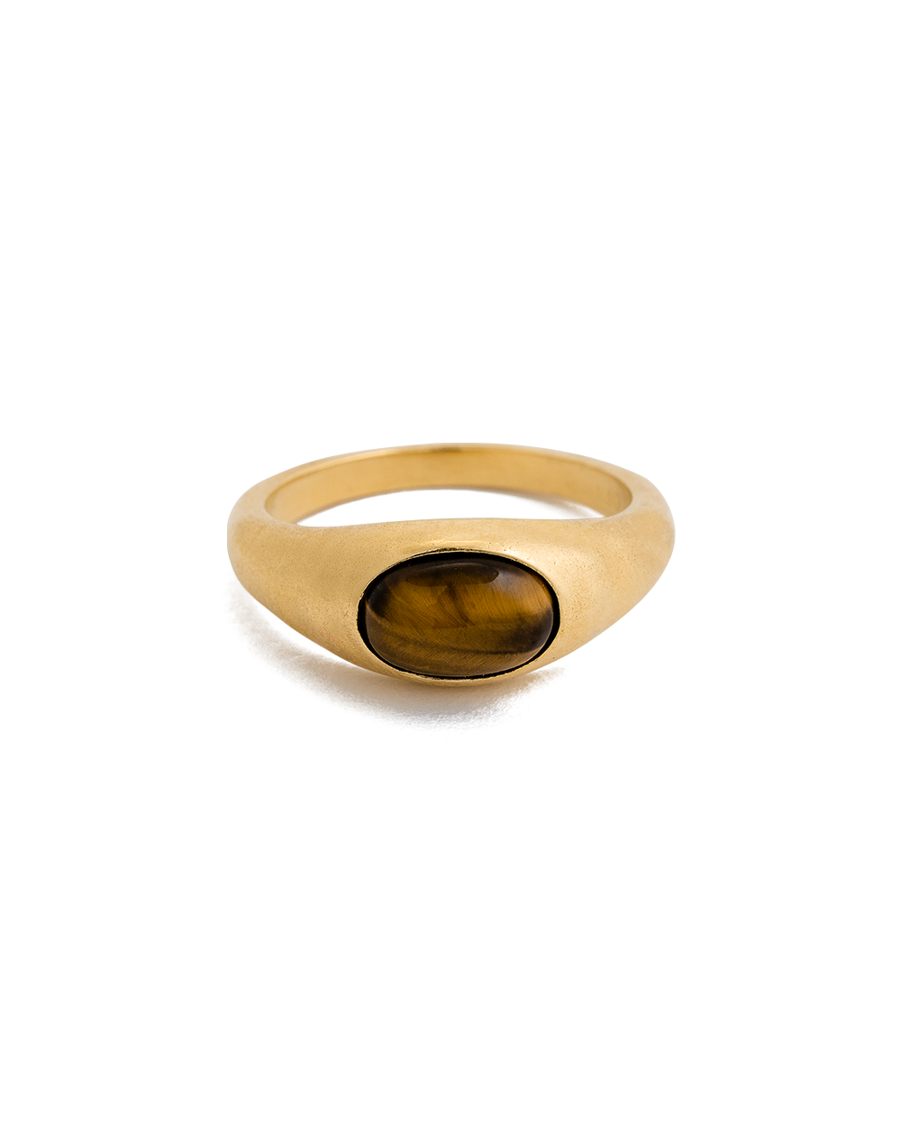 TIGERS EYE RING (18K GOLD VERMEIL) – KIRSTIN ASH (United States) TIGERS EYE RING (18K GOLD VERMEIL) – KIRSTIN ASH (United States)