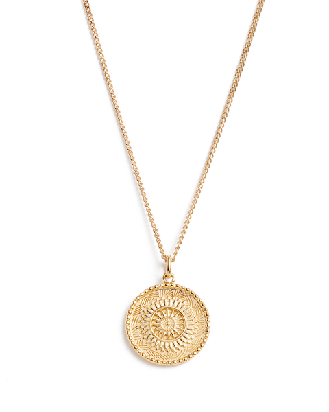 TRAVELLER COIN NECKLACE (18K GOLD VERMEIL) – KIRSTIN ASH (United