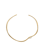 UNFOLD COLLAR NECKLACE (18K GOLD PLATED)