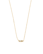 VANTAGE TOPAZ NECKLACE (18K GOLD VERMEIL)