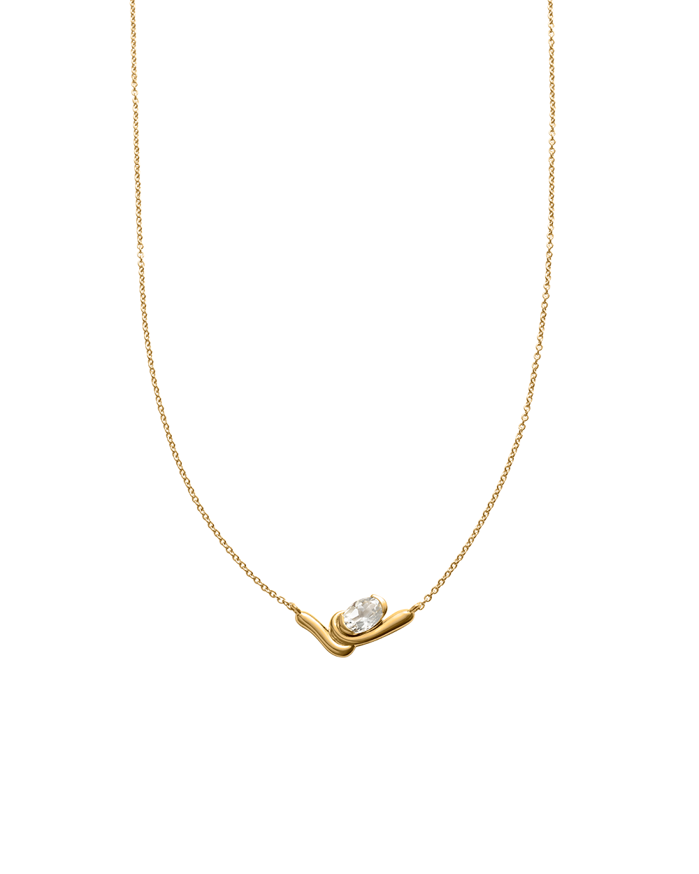 VESSEL NECKLACE (18K GOLD VERMEIL)