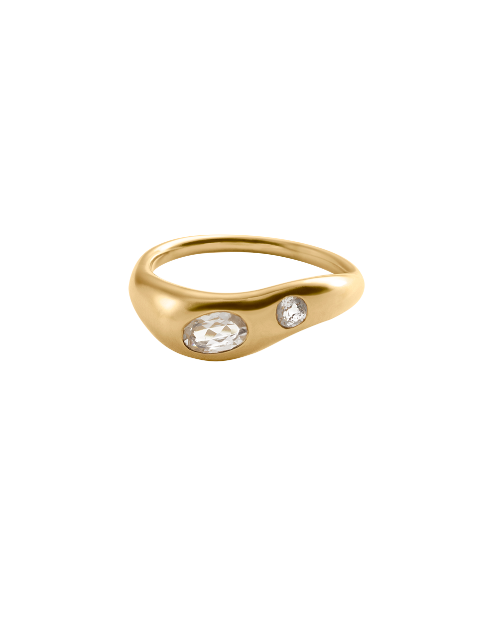 VESSEL RING (18K GOLD PLATED)