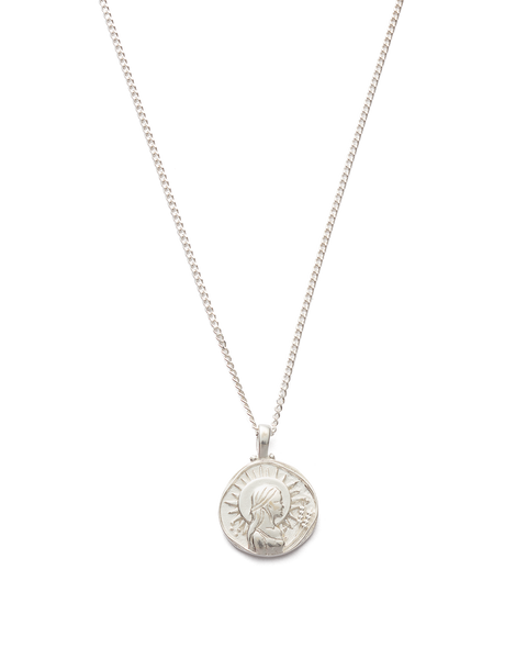 Virgo Zodiac Sign Necklace Silver – Lulugem.com