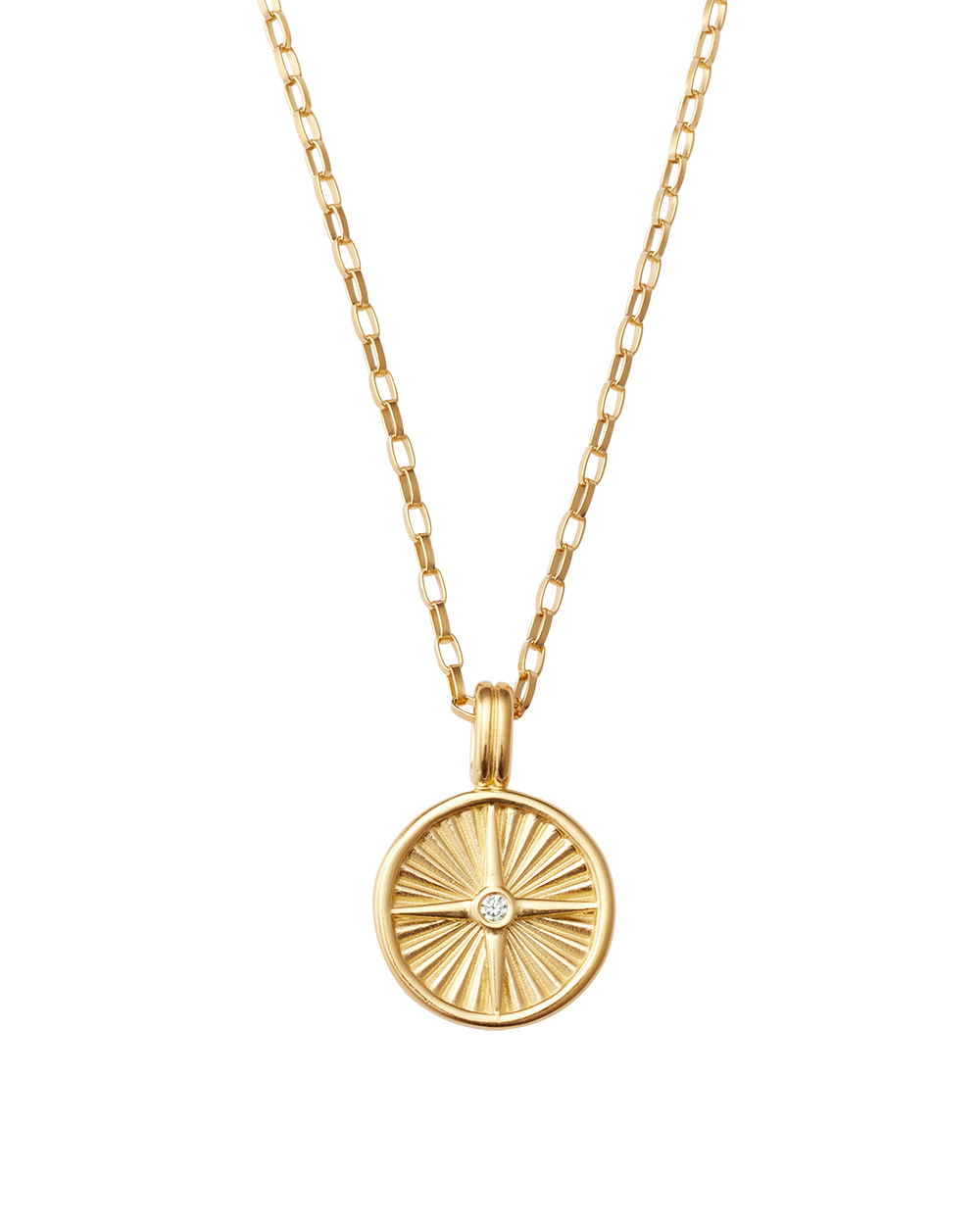 WANDER COIN NECKLACE (18K GOLD VERMEIL)