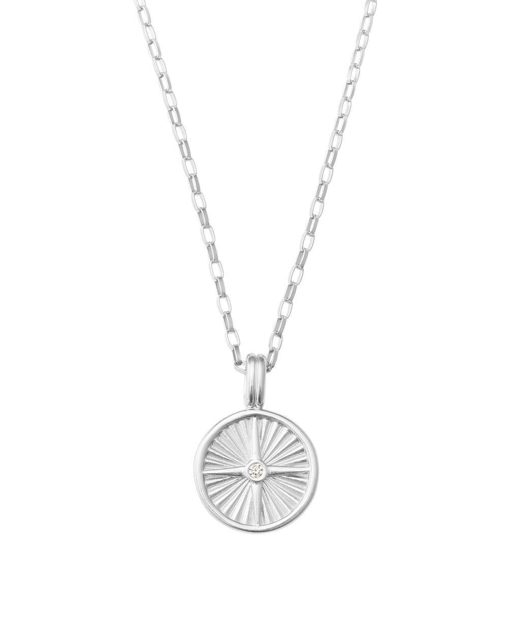 WANDER COIN NECKLACE (STERLING SILVER)