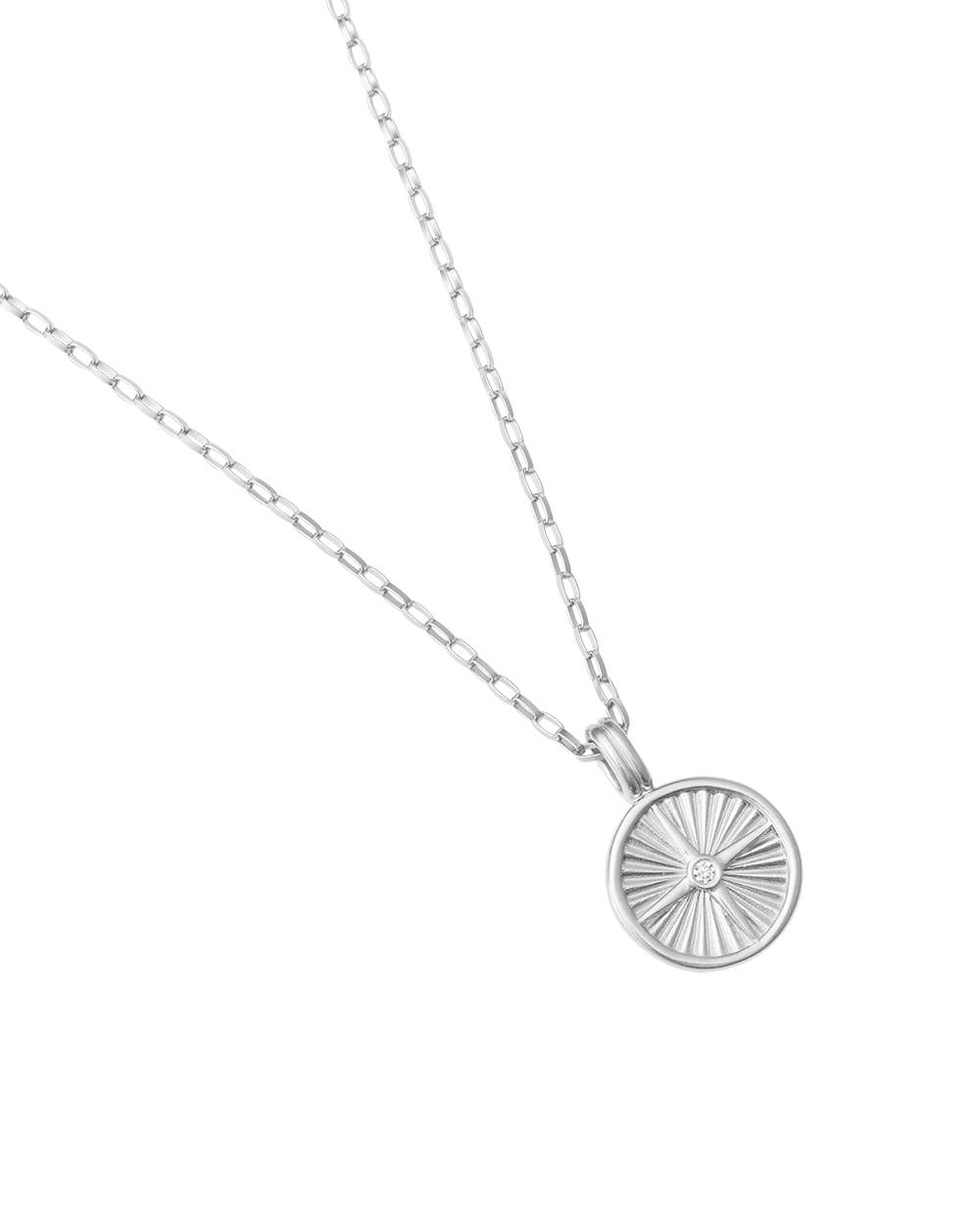 WANDER COIN NECKLACE (STERLING SILVER)