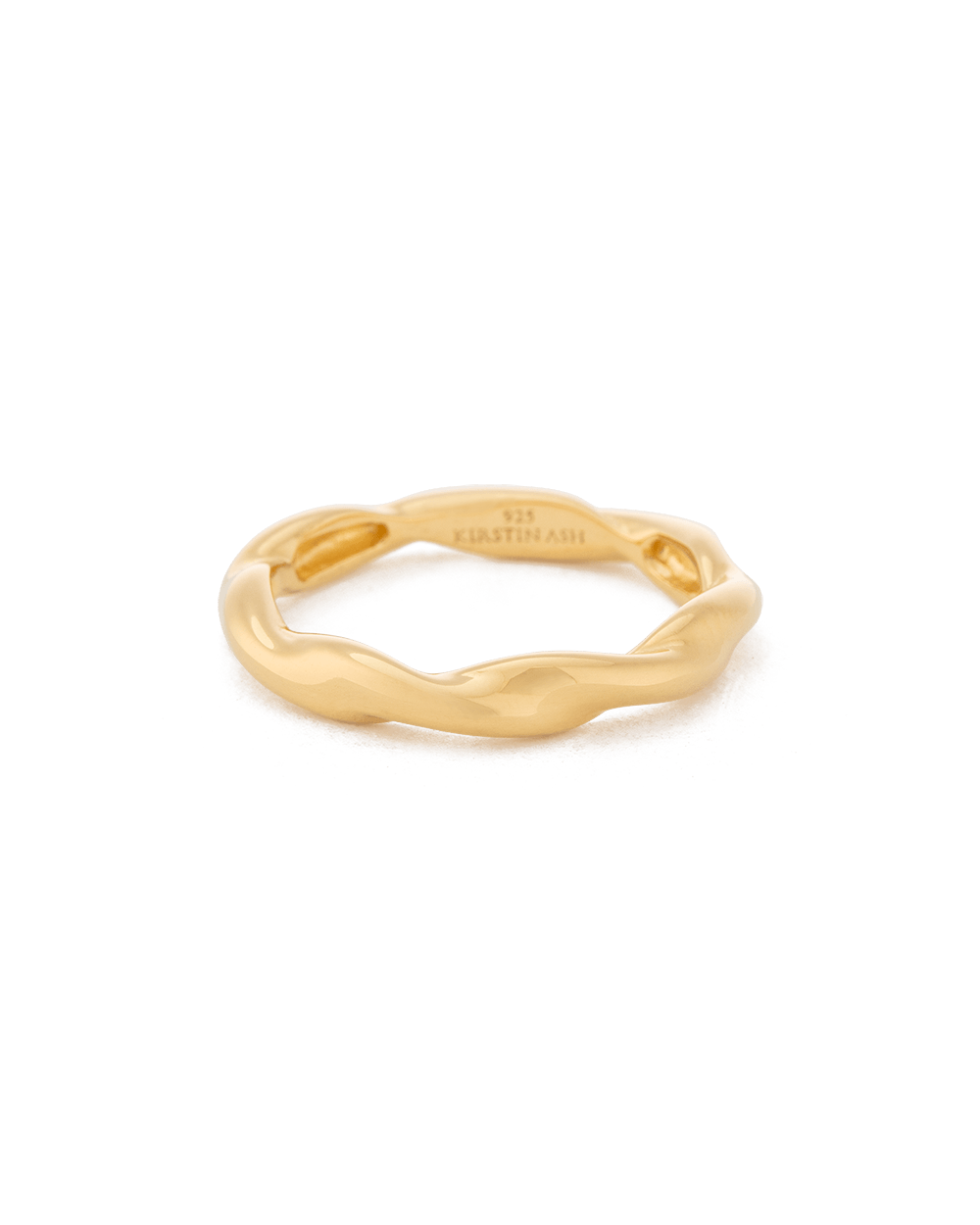 WAVE RING (18K GOLD VERMEIL) – KIRSTIN ASH (United States)